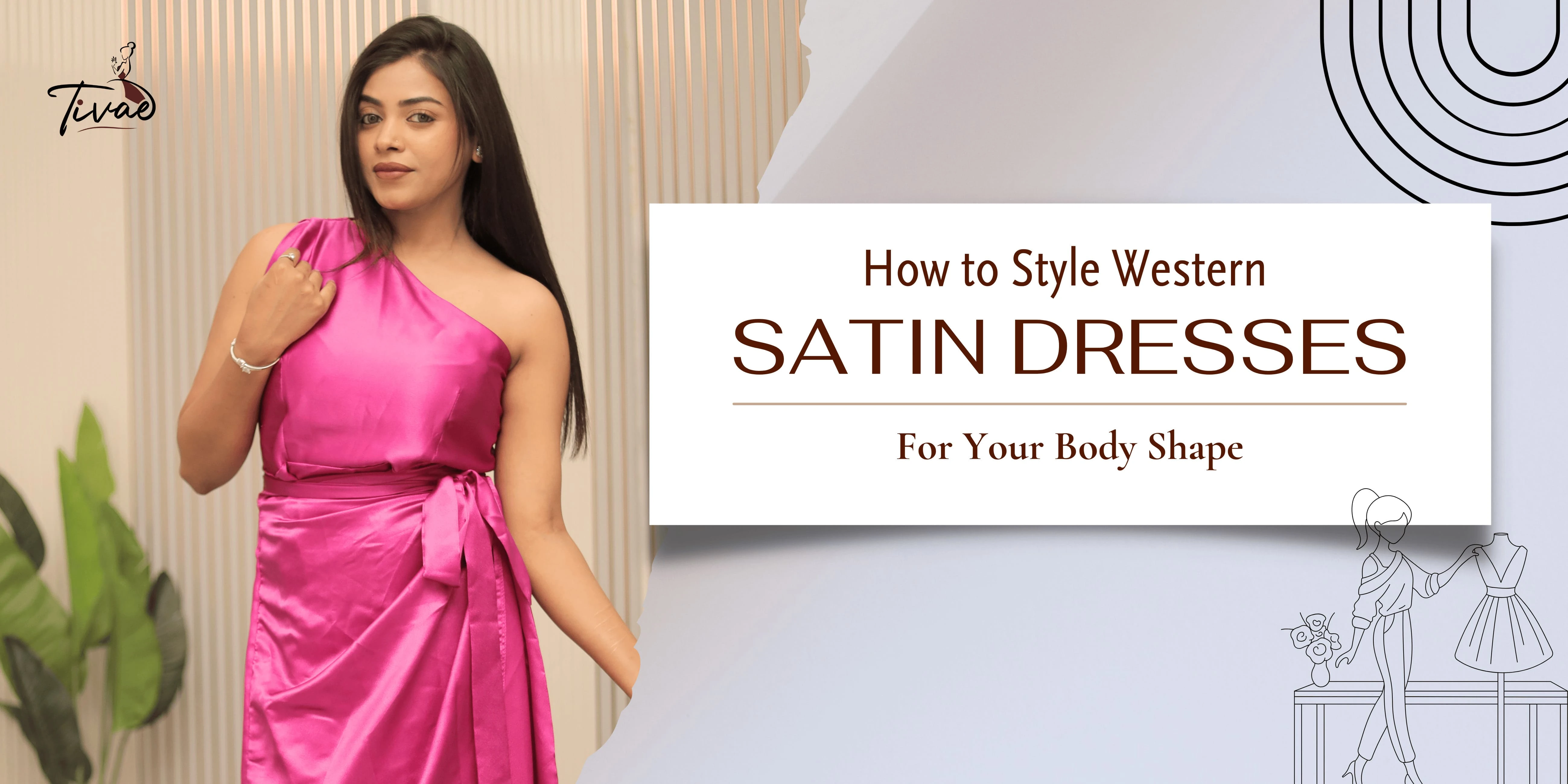 How to Style Western Satin Dresses for Your Body Shape